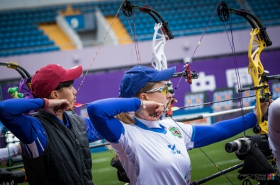 Irene Franchini a Shanghai (foto a cura di World Archery)