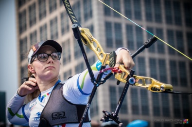Vanessa Landi durante la finale