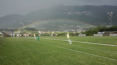 Il campo di gara di Rovereto
