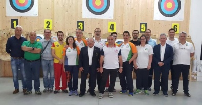 I corsisti col Presidente Di Silverio