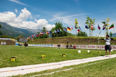 Il campo di gara di Rovereto