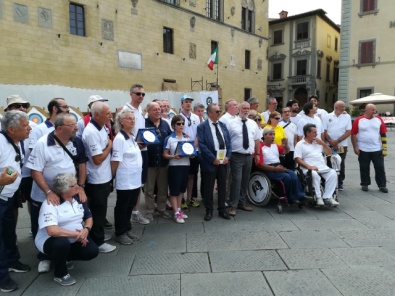 Il gruppo a Pistoia