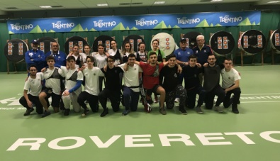 Gli azzurrini in raduno a Rovereto