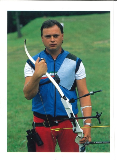Claudio Bossi in Nazionale a inizio anni '90