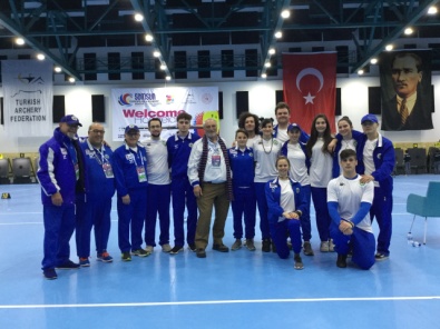 La selezione azzurra a Samsun
