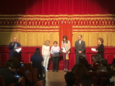 La premiazione con il sindaco Appendino