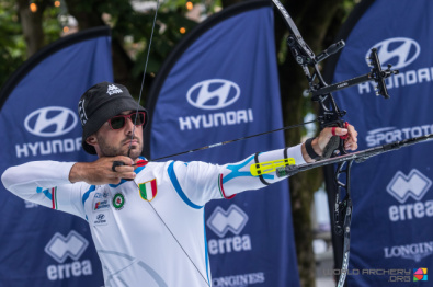 Mauro Nespoli ai Mondiali ijnOlanda