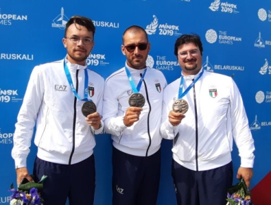 La squadra maschile dell'olimpico