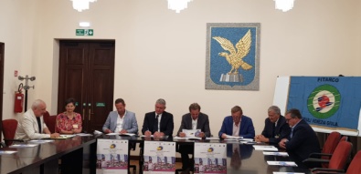 I relatori della conferenza stampa