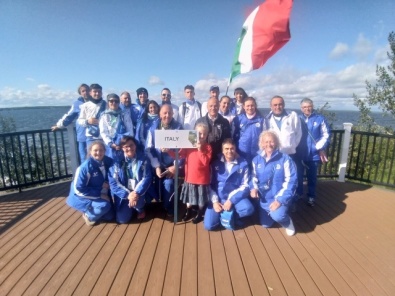 La selezione azzurra ai Mondiali 3D