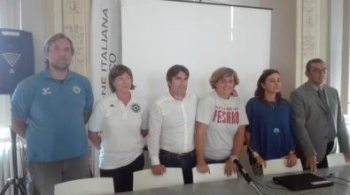 I relatori della conferenza stampa