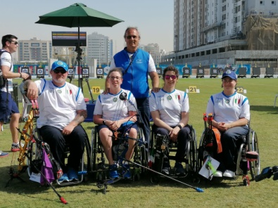 I quattro finalisti azzurri