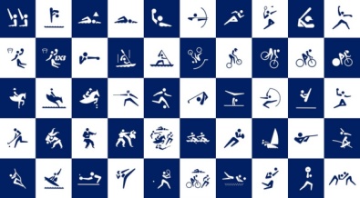 I loghi degli sport per le prossime Olimpiadi