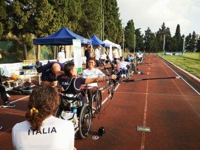 Gli azzurri in raduno a Reggio Calabria