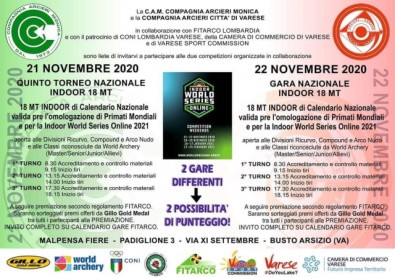 La locandina dei due eventi