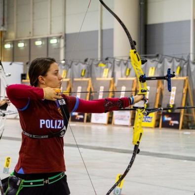Tatiana Andreoli al tiro