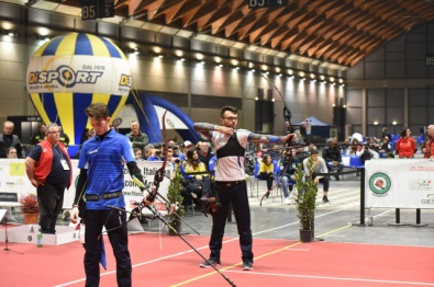La finale olimpico maschile degli Tricolori Indoor a Rimini