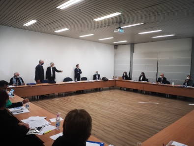 Il presidente Malagò porta il suo saluto al Consiglio Federale