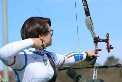 Lucilla Boari al tiro