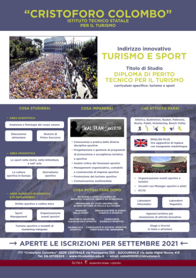 Il volantino del liceo Colombdo