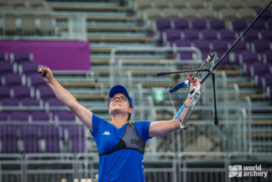 Lucilla Boari esulta dopo la vittoria del bronzo - foto world archery