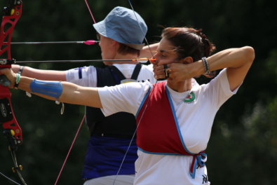 Cinzia Noziglia in azione