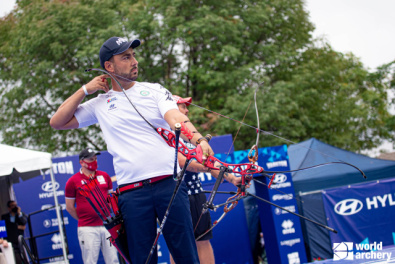 Mauro Nespoli in azione