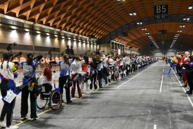 un'immagine dei tricolori indoor di rimini