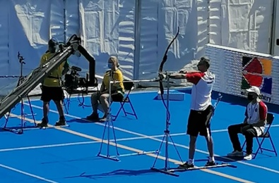 Daniele Piran durante la finale