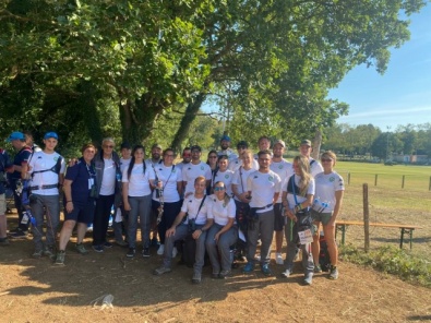 Gli azzurri durante gli ultimi Europei Campagna