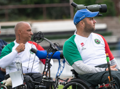 Cancelli e Bonacina sono in finale per l'oro nel compound