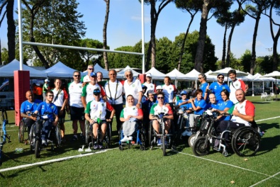 Gli azzurri festeggiano le finali a squadre conquistate