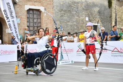 La nuova campionessa nell'olimpico Elisabetta Mijno