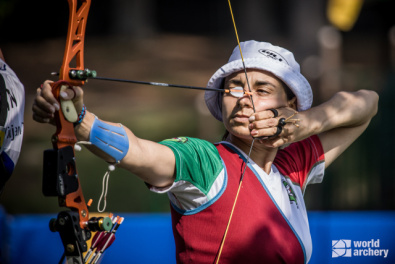 Cinzia Noziglia durante gli ultimi World Games