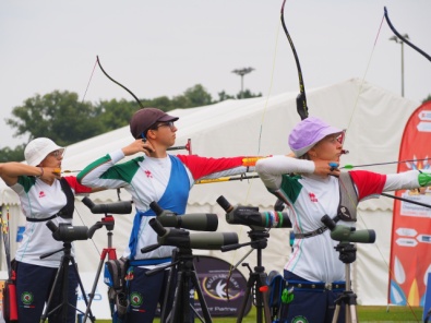 Le azzurrine del ricurvo agli Europei Targa di Lilleshall