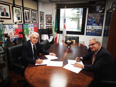 I presidente Scarzella e Borzacchini firmano il protocollo Fitarco-Fisdir