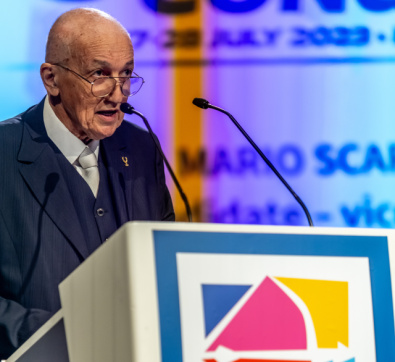 Mario Scarzella al Congresso World Archery di Berlino