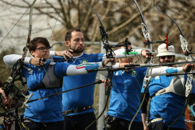 La Nazionale Olimpica a Roma