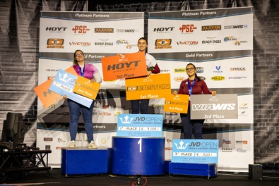 il podio ricurvo femminile - Foto Kings of Archery