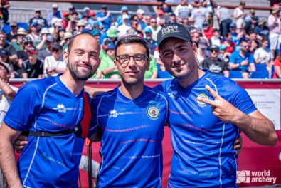 La squadra maschile dell'olimpico