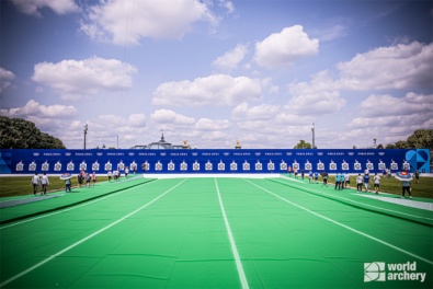 il campo di gara del ranking round